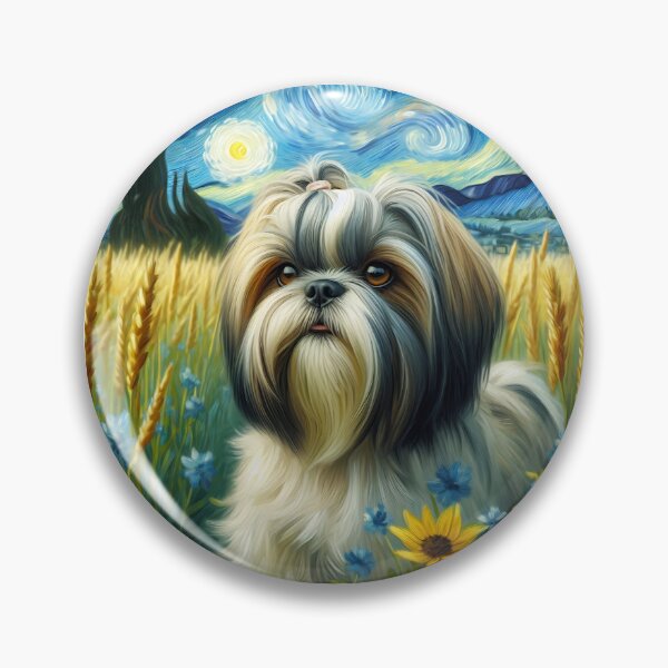 Item preview, Shih Tzu Art #27 | ShihTzu Lovers designed and sold by ksgraphics222.