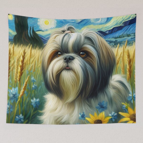 Item preview, Shih Tzu Art #27 | ShihTzu Lovers designed and sold by ksgraphics222.