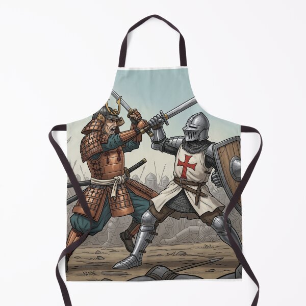 Item preview, Samurai vs Knight Sword Duel designed and sold by himmershop.
