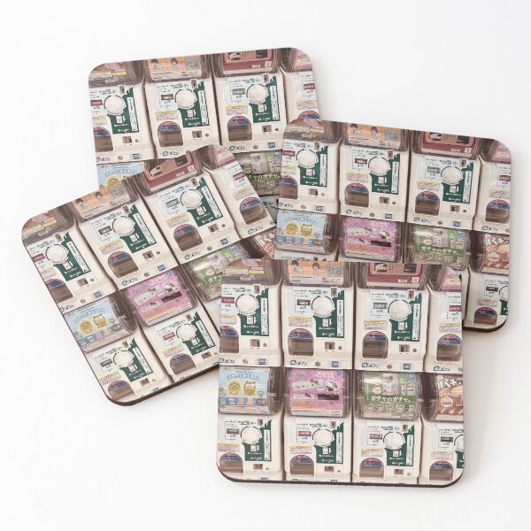 Item preview, Gacha vending machines in Japanese shop designed and sold by Matthew Colvin de Valle.