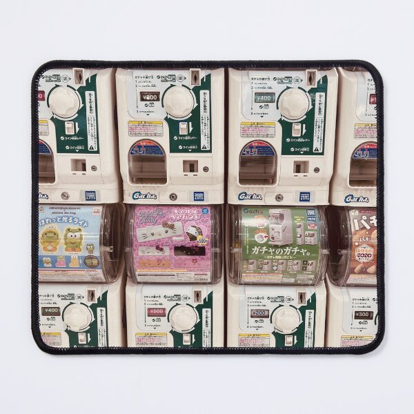 Item preview, Gacha vending machines in Japanese shop designed and sold by Matthew Colvin de Valle.