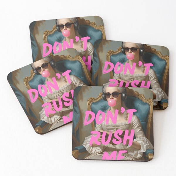 Item preview, Modern Baroque Rebel “Don’t Rush Me” Bubblegum Queen designed and sold by MurellosArt.