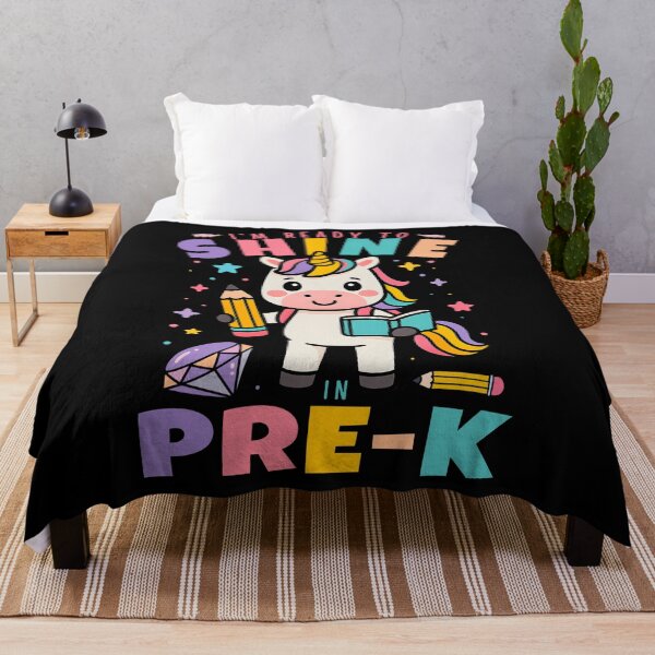 Item preview, I'm Ready to Shine Pre-K Back to School Shirt for Girls – Cute Unicorn First Day of School Gift Idea designed and sold by tigger shop.