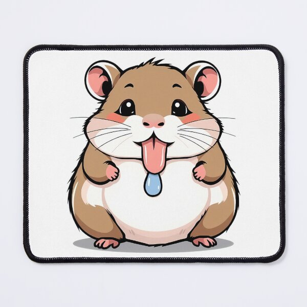 Item preview, A hamster drooling at you designed and sold by DOG DESIGN.