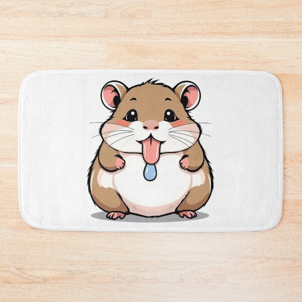 Item preview, A hamster drooling at you designed and sold by DOG DESIGN.