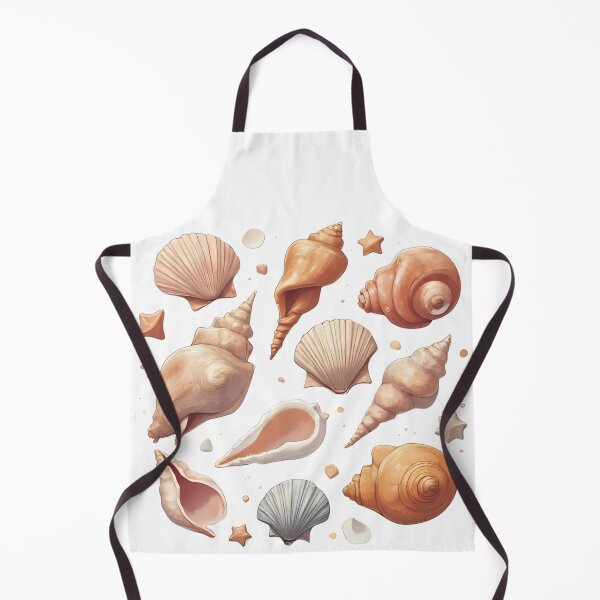 Item preview, Coastal Calm – Sea Shell Collection designed and sold by Pixel--Threads.