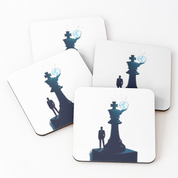 Item preview, Chess King Corporate Executive Digital Globe Control designed and sold by ARJ-Fashion.
