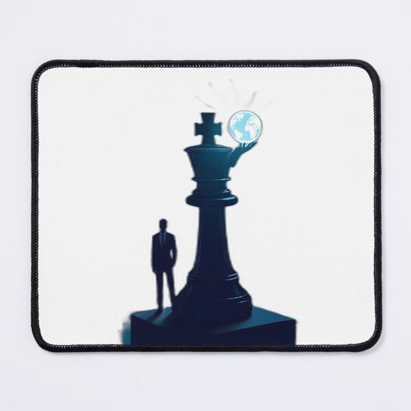 Item preview, Chess King Corporate Executive Digital Globe Control designed and sold by ARJ-Fashion.