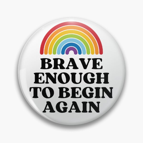 Item preview, Brave Enough To Begin Again  designed and sold by kaavishehsas.