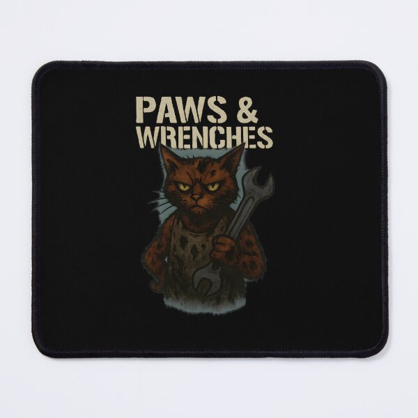 Item preview, Paws & Wrenches designed and sold by Uglyandcute.