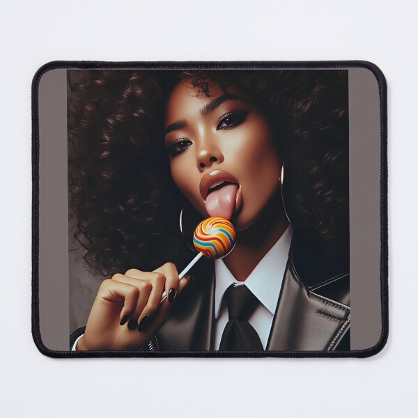 Item preview, Boss Afro Woman Lollipop designed and sold by Voodoo Store Paranormal Collections.