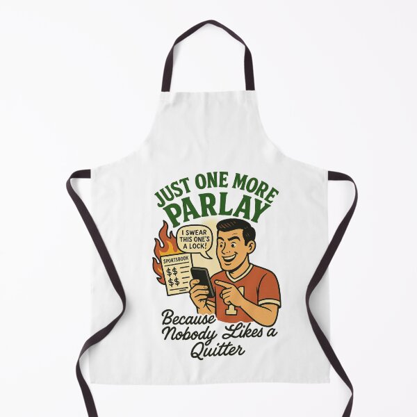 Item preview, Just One More Parlay – Funny Sports Gambling Vintage Design designed and sold by The Expression Den.