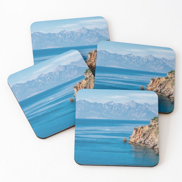 Item preview, A Stunning View of Antalya’s Coastline and the Taurus Mountains designed and sold by Eva Studená Photography.