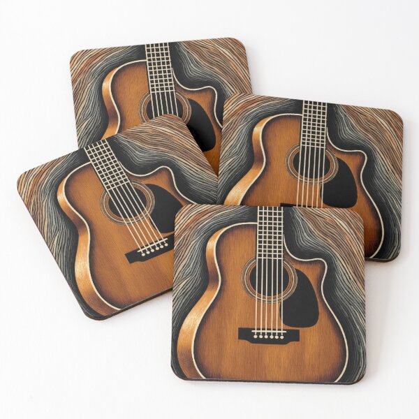 Item preview, ACOUSTIC GUITAR #3 designed and sold by andalaimaging.