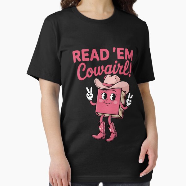 Item preview, Read Em Western Cowgirl Reading Books designed and sold by BobMarkLifeS.