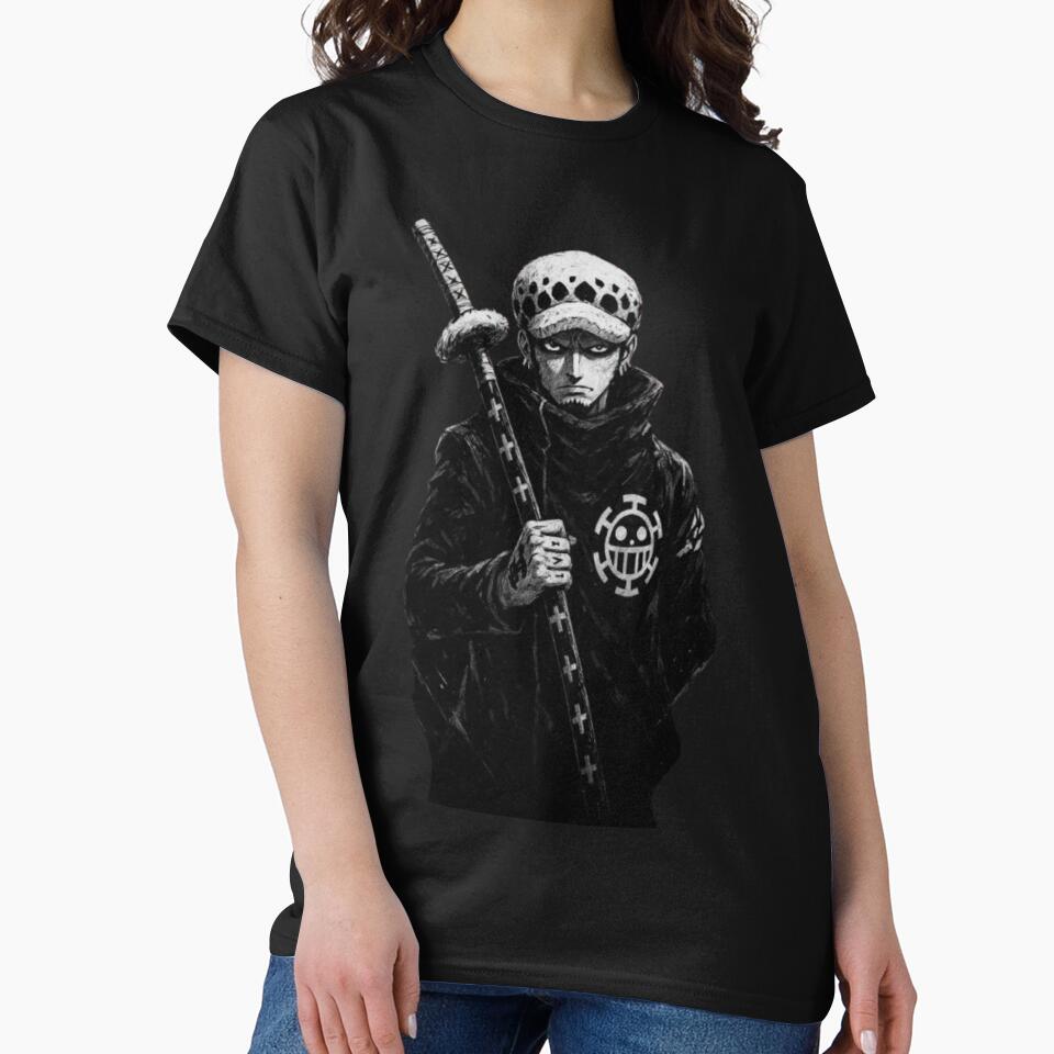 Trafalgar D. Water Law – The Surgeon Of Death Classic T-Shirt Beatrix Design
