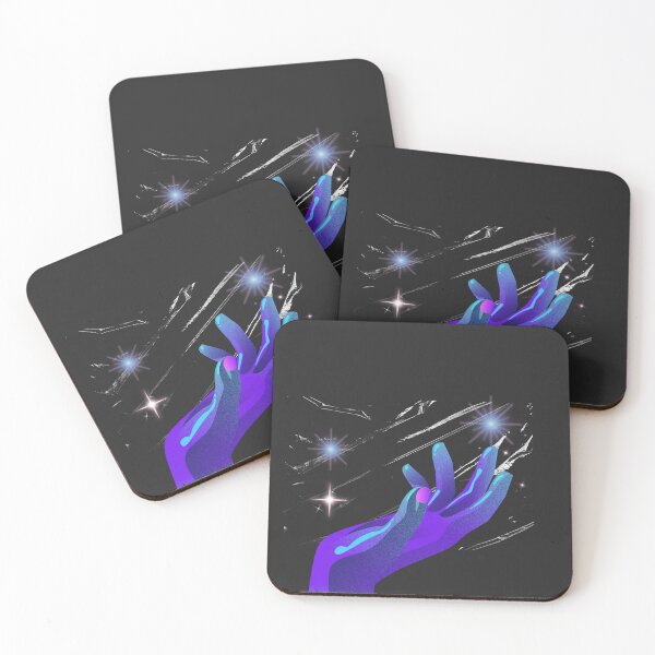 Item preview, Celestial Touch – Dreamcore Surreal Hand Poster designed and sold by Levision.