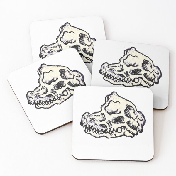 Item preview, Diplodocus Dinosaur Skull Bone designed and sold by Inkhov Art.