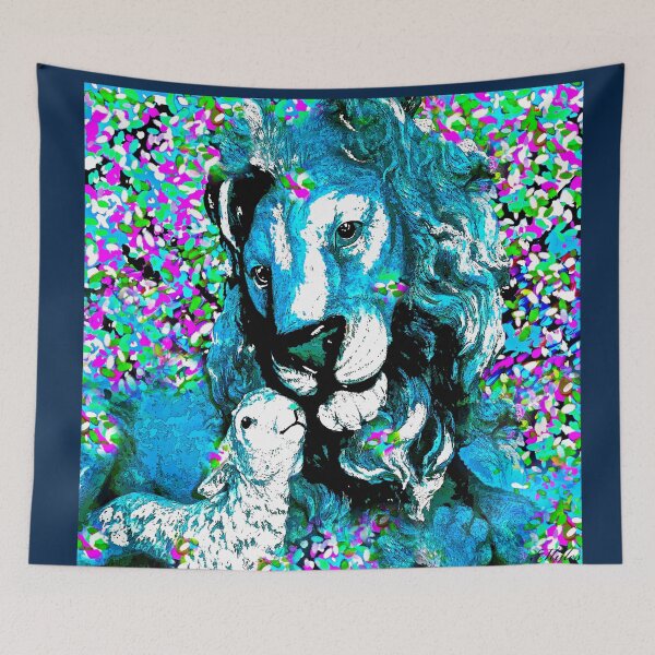Item preview, Lion and Lamb designed and sold by Overthetopsm.