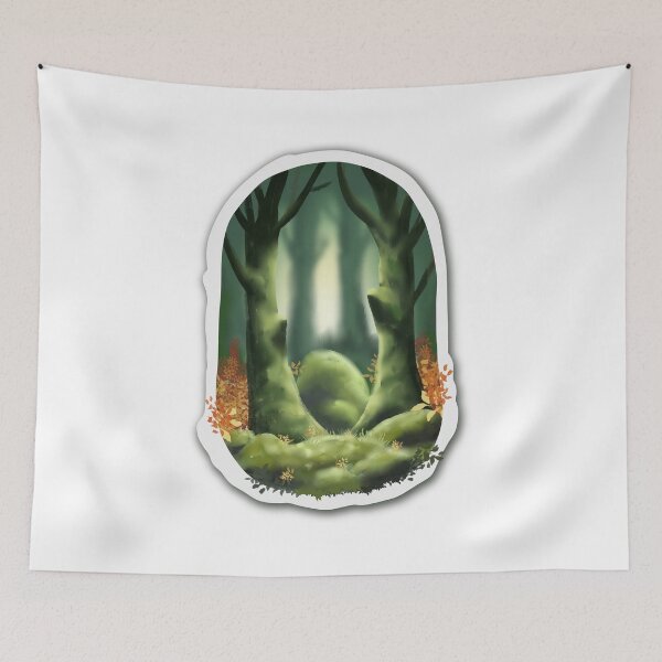 Item preview, Enchanted Woodland Path Digital Illustration designed and sold by CreativeLarysa.