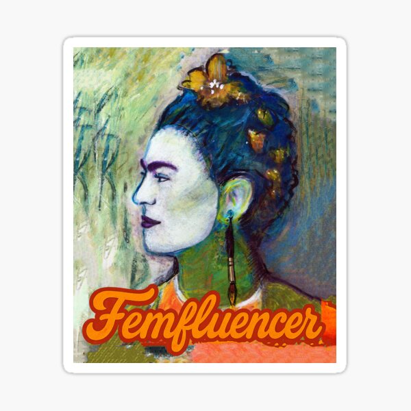 Frida Femfluencer Sticker