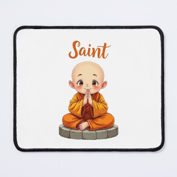Item preview, Cute monk saint designed and sold by a2zbuyshop.