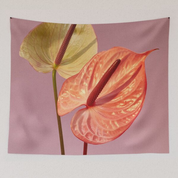 Item preview, Minimalist Anthurium Flower Art designed and sold by MurellosArt.