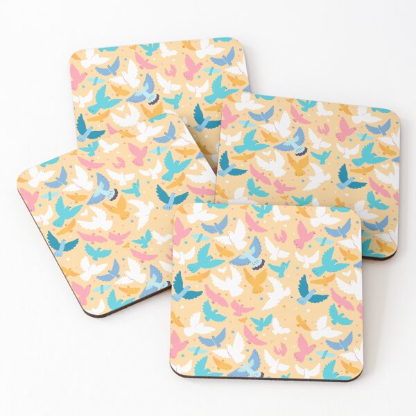 Item preview, Flying Colorful Doves designed and sold by WASAN  DESIGNS.