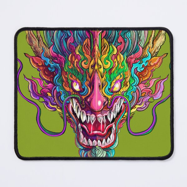 Item preview, Ghost Mask Dragon – Thai Fusion Spirit Art designed and sold by NB-Artist.