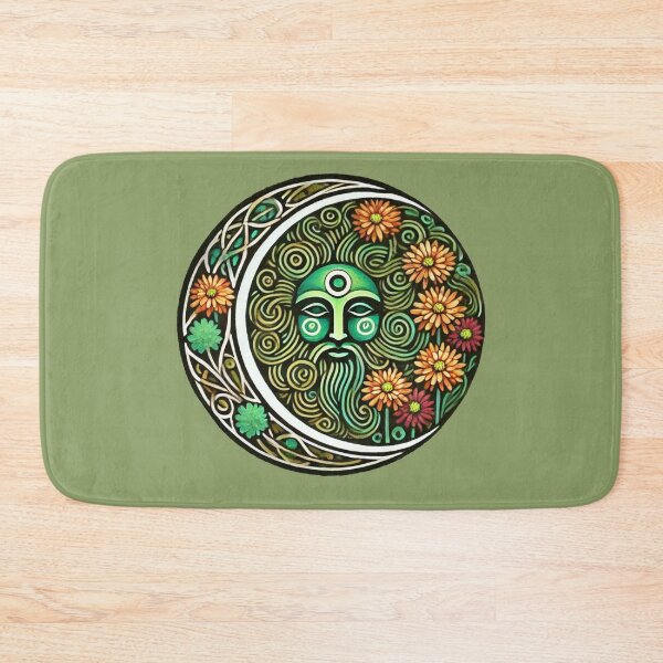 Item preview, Autumn Greenman Mabon Nature Spirit designed and sold by FrictionMaxxing.