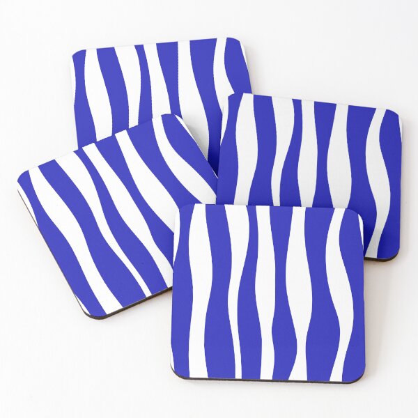 Item preview, Modern striped pattern - Blue designed and sold by Mouyouu.