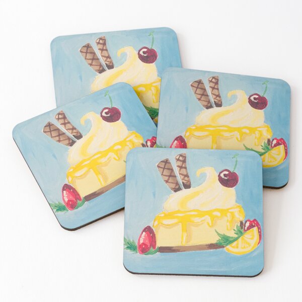 Item preview, Lemon cheesecake  designed and sold by Aesthete-studio.