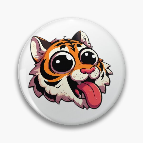 Item preview, derpy tiger  designed and sold by NCNGDESIGN.