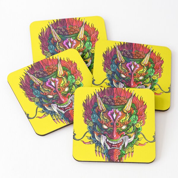 Item preview, Ghost Mask Dragon – Thai Fusion Spirit Art designed and sold by NB-Artist.