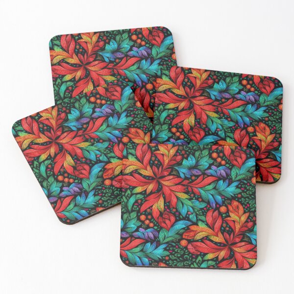 Item preview, Dynamic Abstract Floral Seamless Pattern designed and sold by Gunner Design.