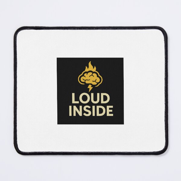 Item preview, Loud Inside – Bold Mind Introvert Design | Surreal Brain & Thought Expression Shirt designed and sold by Loud21.