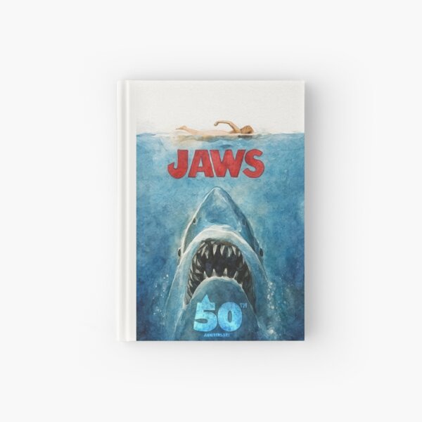 Item preview, Jaws 50th Anniversary – Watercolor Tribute designed and sold by Lifer art and design.