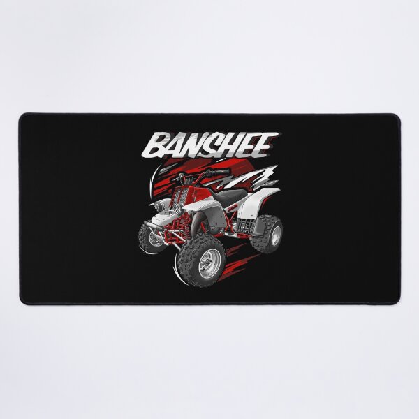 Artikelvorschau, Yamaha Banshee 350 1987 für Motorradfahrer entworfen und verkauft von MotoApparelHub.