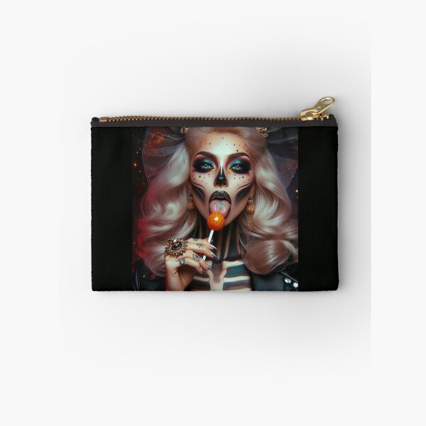 Item preview, Glam Skull Lady Lollipop Cosmos designed and sold by Voodoo Store Paranormal Collections.