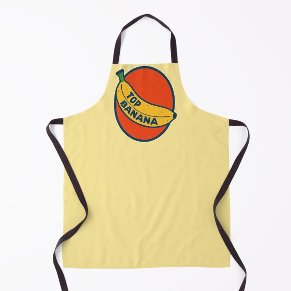 Item preview, Top Banana Retro Fruit Pun Design designed and sold by FrictionMaxxing.