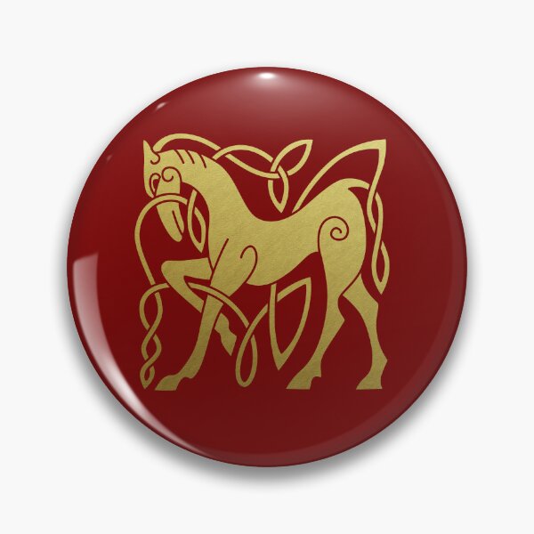 Item preview, Medieval Style Celtic Nordic Knotwork Horse designed and sold by Pixelchicken.