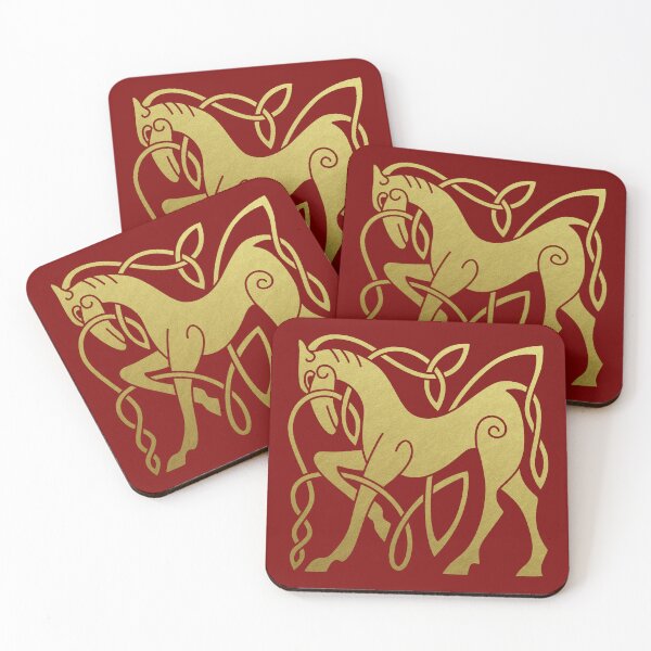 Item preview, Medieval Style Celtic Nordic Knotwork Horse designed and sold by Pixelchicken.