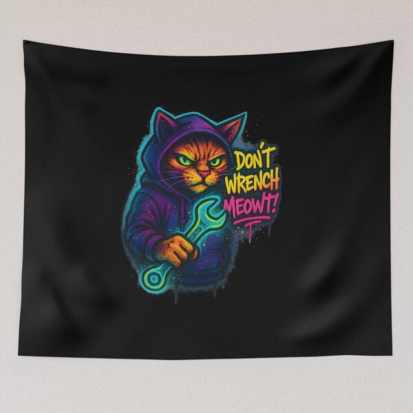 Item preview, Don’t Wrench Meowt! designed and sold by Uglyandcute.