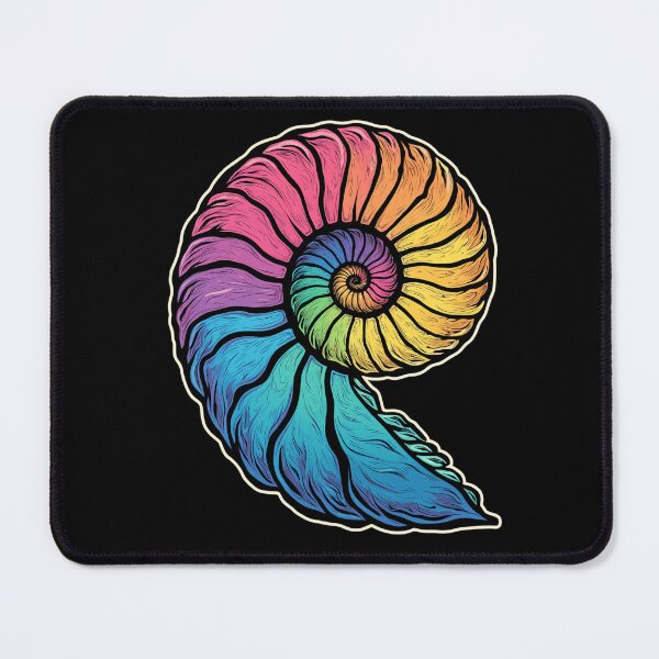 Item preview, Colorful Ammonites Fossils Prehistory designed and sold by MooonTees.