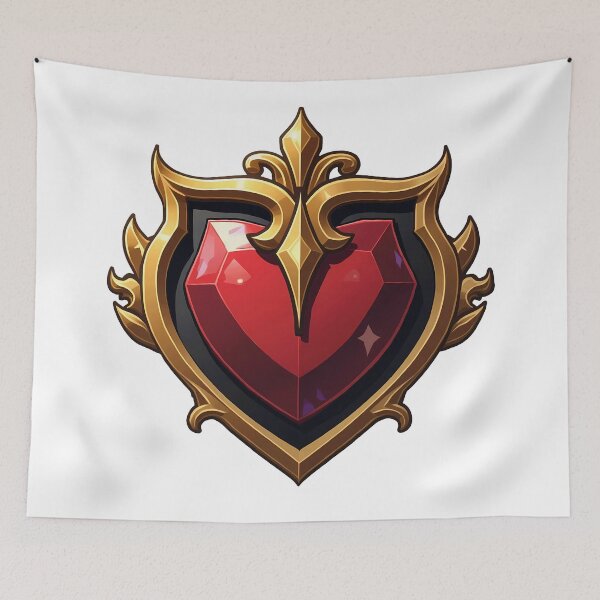 Aperçu de l'œuvre Princesse Grenat FFIX Royal Crest Cristal Rouge créée et vendue par zoughlal.