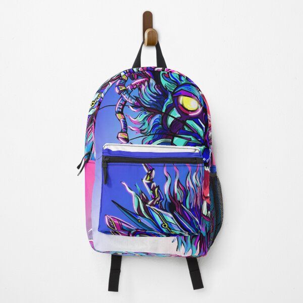 Item preview, Cosmic Thai Demon Tiger – Neon Crowned Guardian designed and sold by NB-Artist.