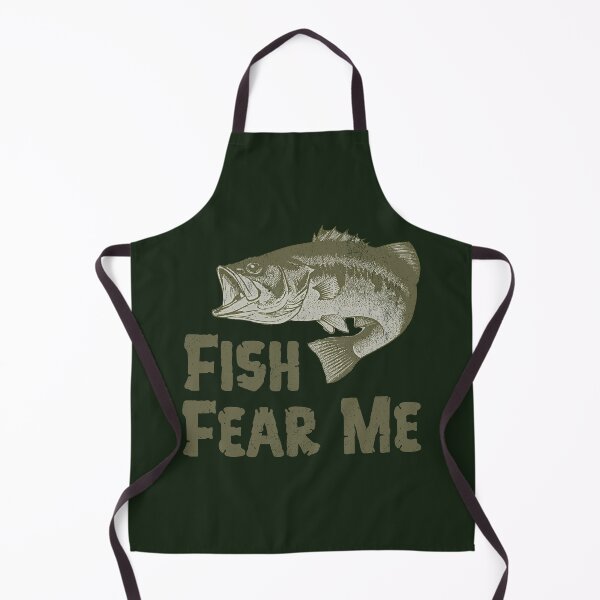 Item preview, Fish Fear Me – Funny Bass Fishing Design designed and sold by donwillisjrart.