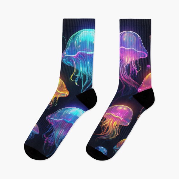 Item preview, Neon Jelly Fish Drift designed and sold by Shloo.