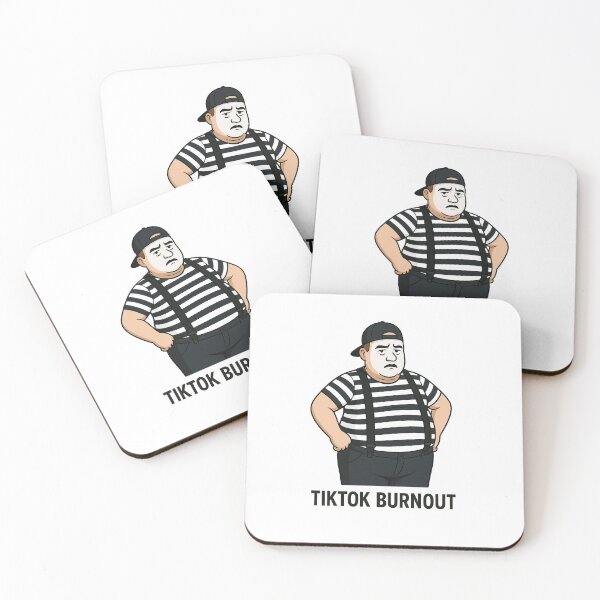 Item preview, TikTok Burnout – Famous Meme Mime Tom from SeaWorld designed and sold by SnappyPineapple.