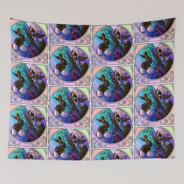 Item preview, Edward & Lydia, The Wonderland Twins designed and sold by AstralRavens.